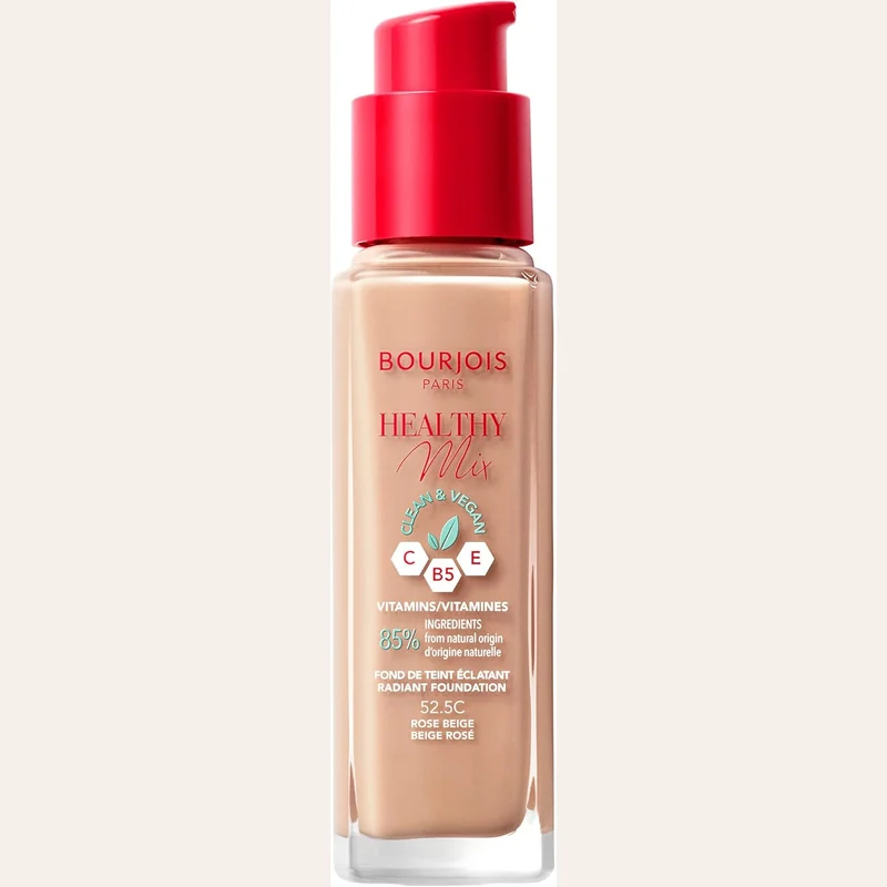 Bourjois Healthy Mix Clean Vegan Foundation 52.5 Rose Beige